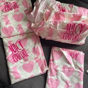 Juicy Couture Twin Sheet set